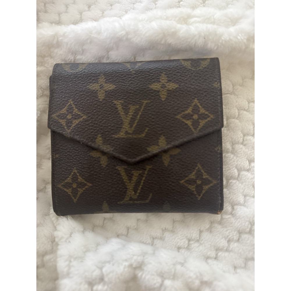 Louis‎ Vuitton Elise Trifold Monogram Compact Wallet Authentic Vintage - Picture 2 of 16